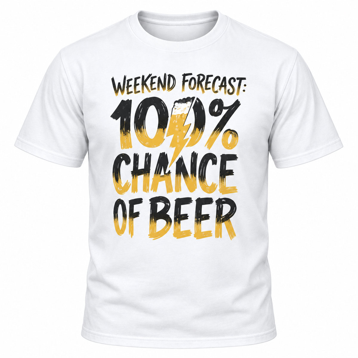 100% Chance of Rugby T-shirt