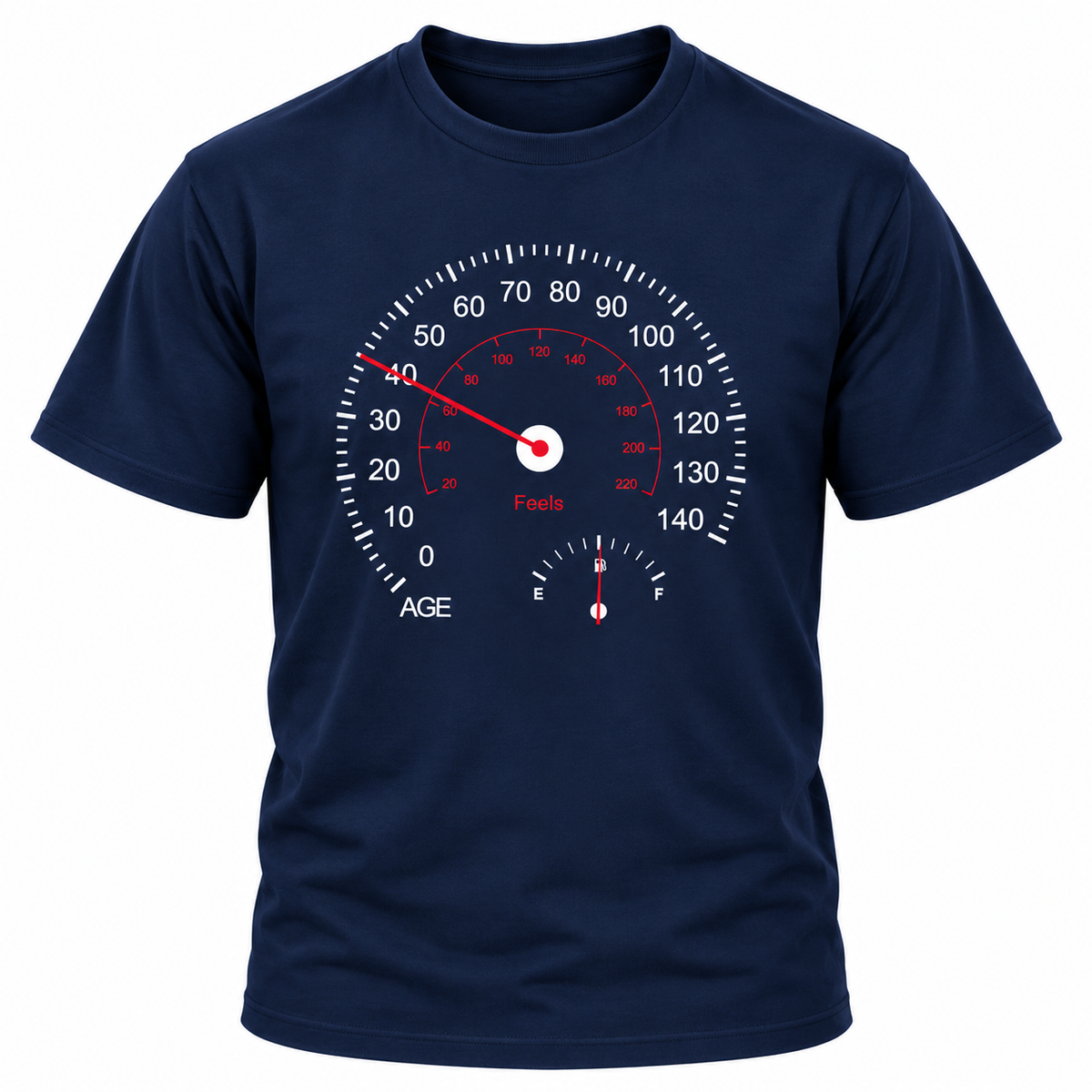 40th Birthday Speedometer T-Shirt