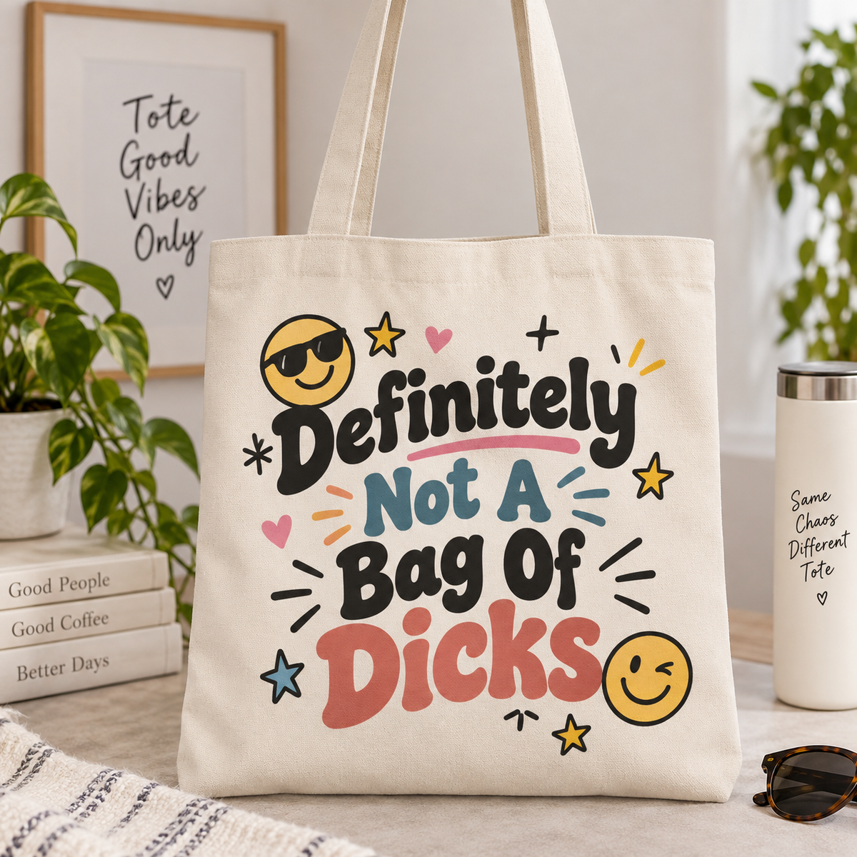 Definitely Not Tote Bag