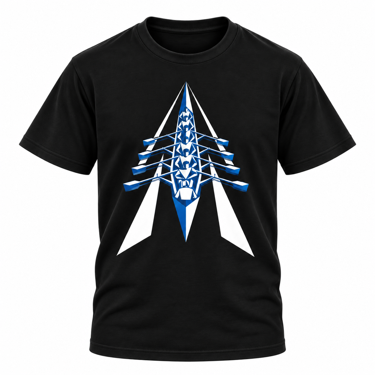 Abstract Rowing T-Shirt