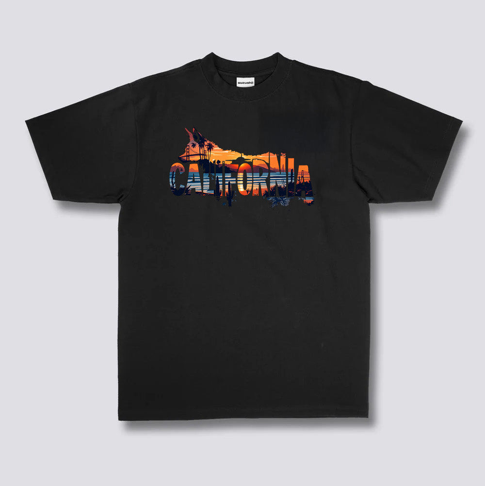 California Sunset Vibes Tee