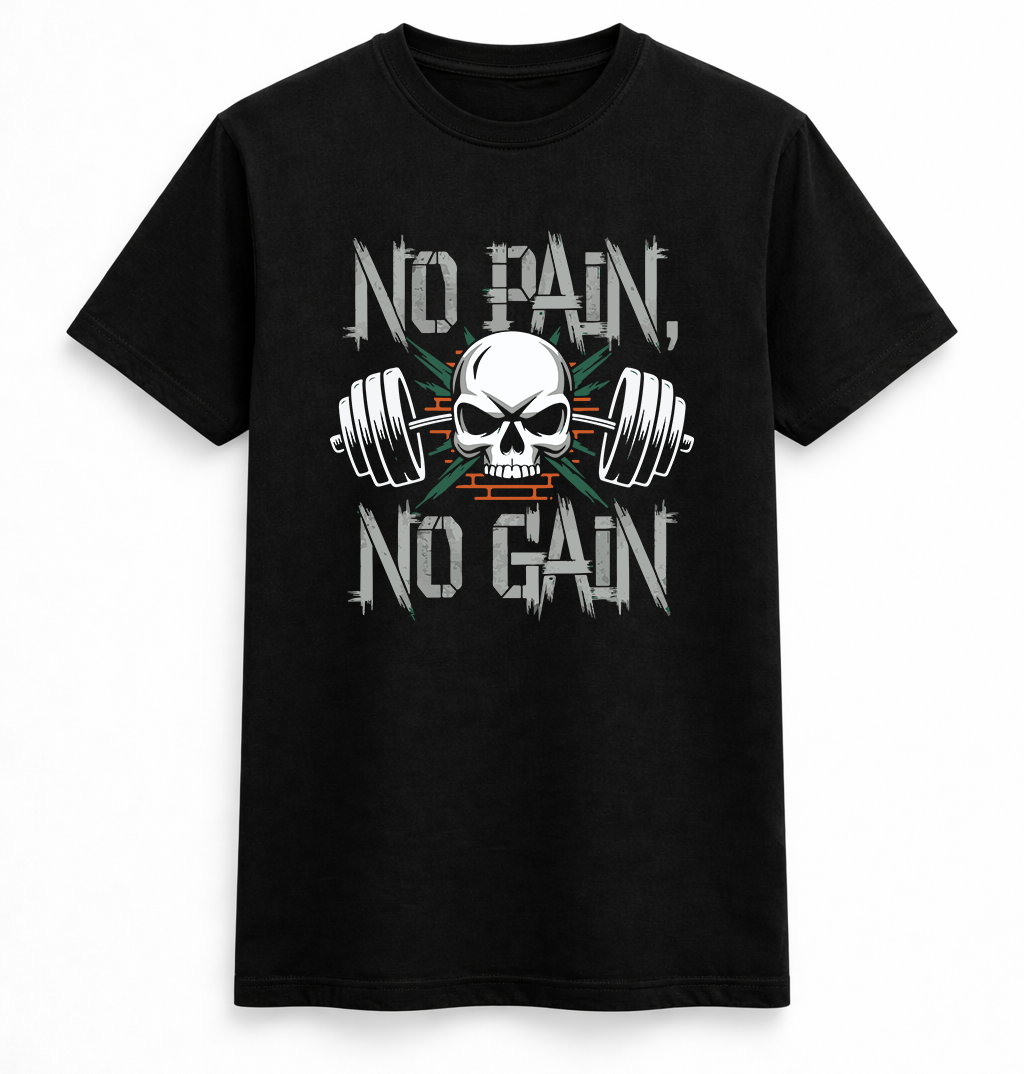 No Pain No Gain Gym Tee