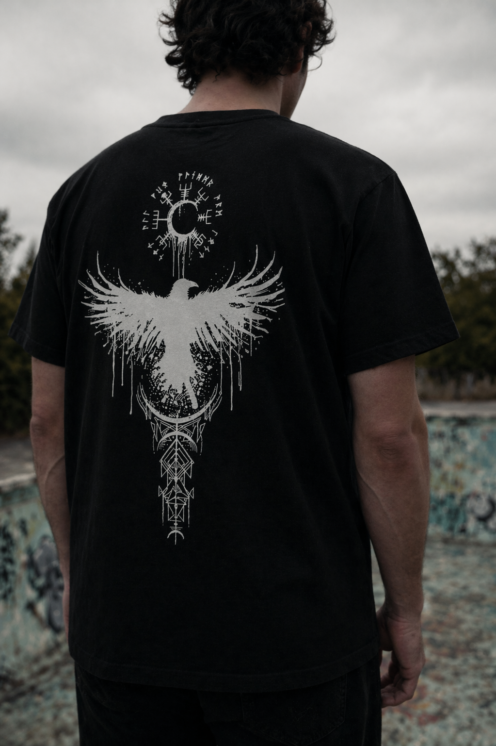 Raven Sigil O-Neck Tee