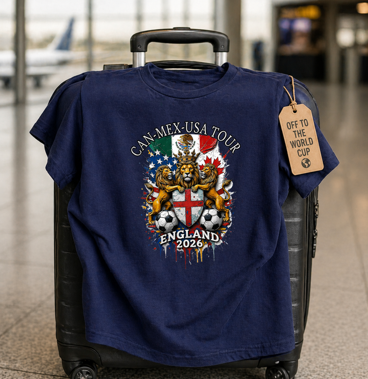 England World Tour Lions Tee