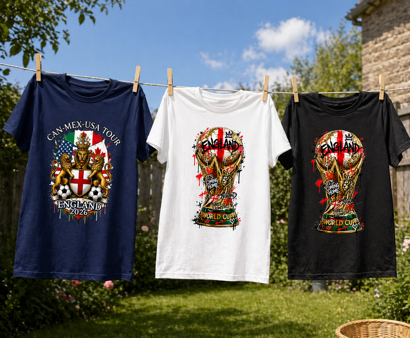 England Graffiti World Cup Tee