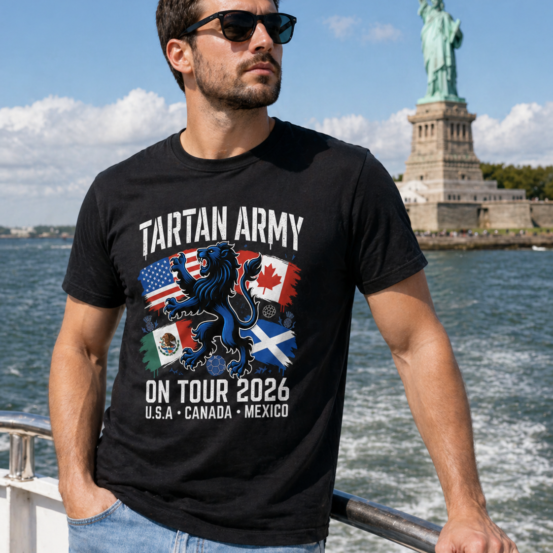 Tartan Army Tour 2026 Tee