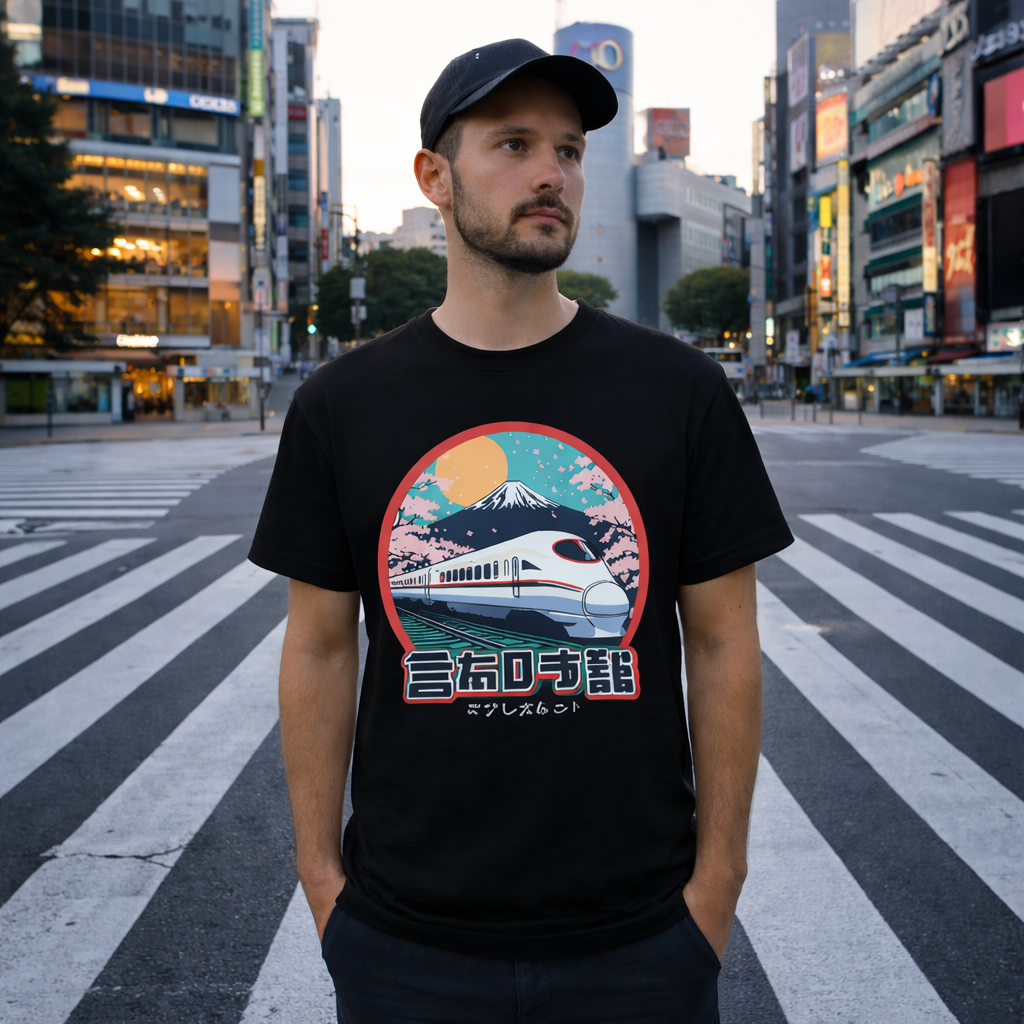 Shinkansen Journey Graphic Tee