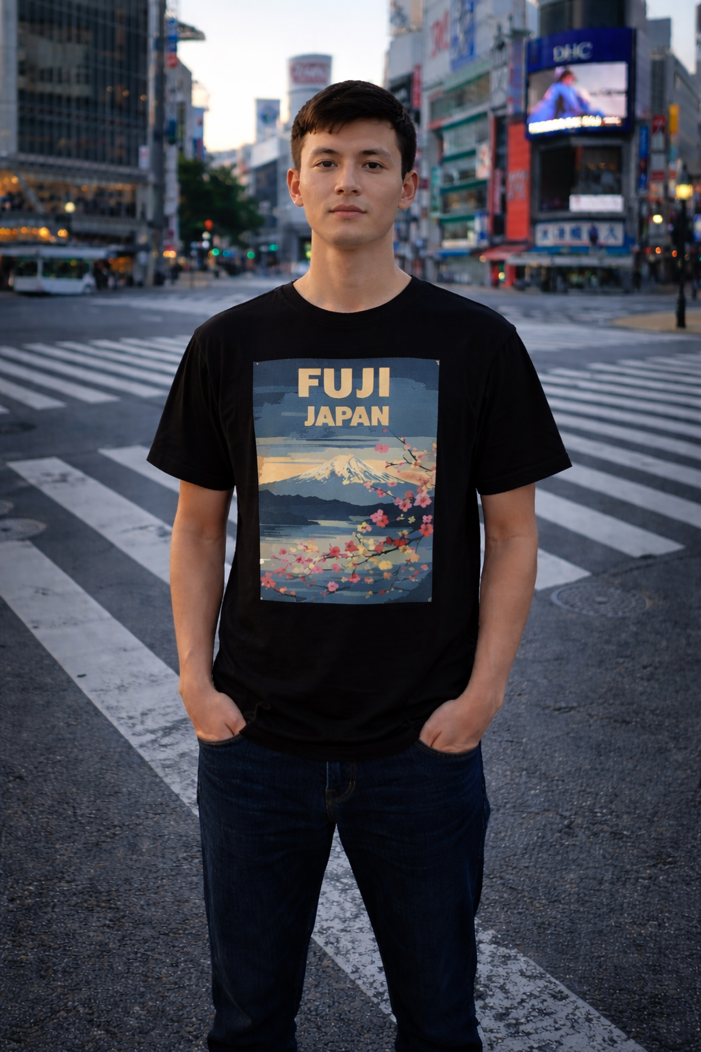 Fuji Sakura Graphic Tee