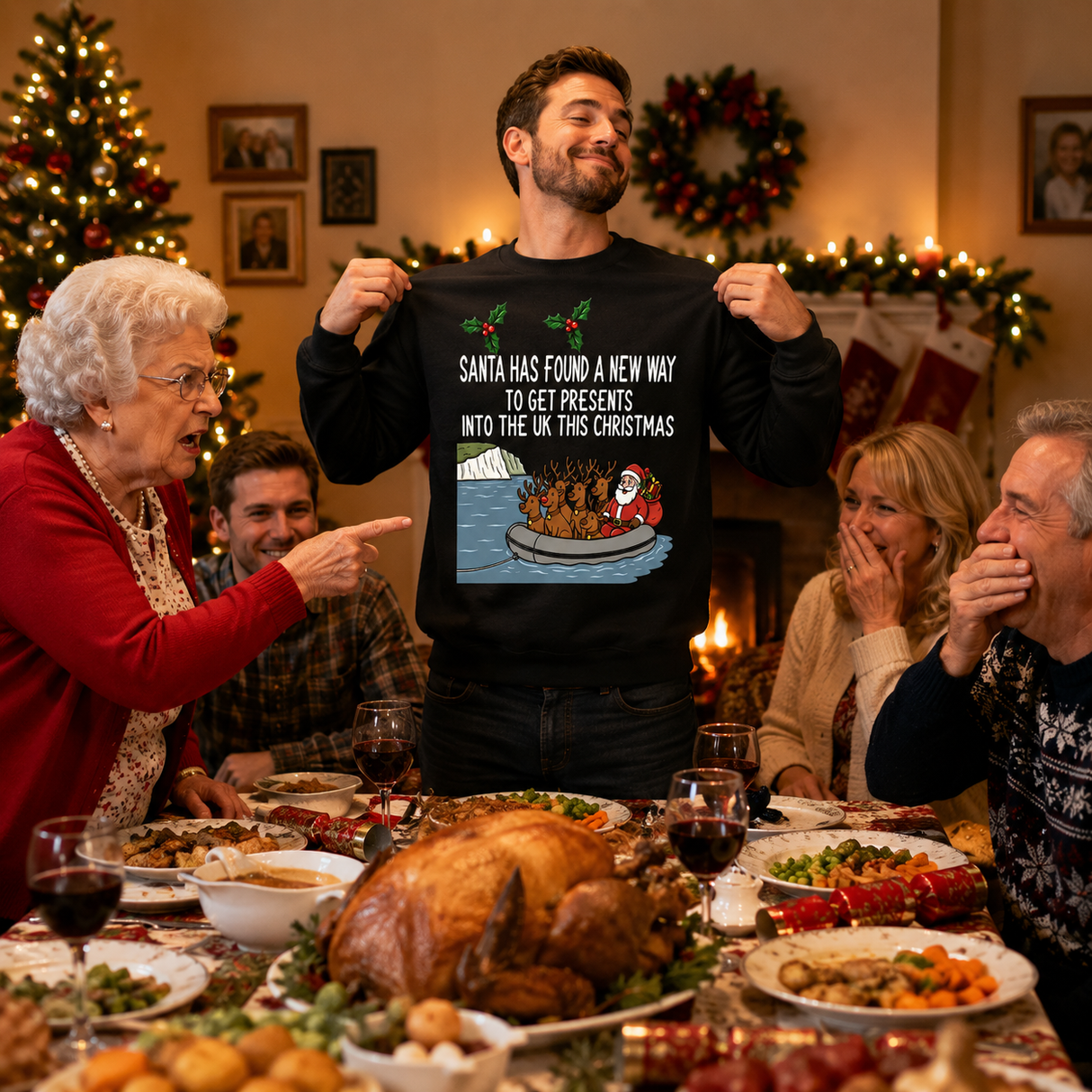 Smugglerclause – Funny Christmas Jumper