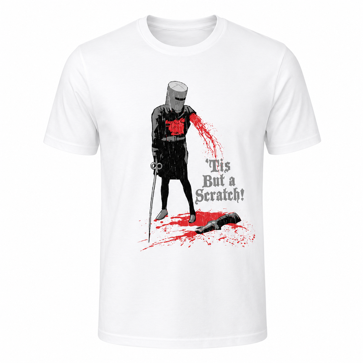 ’Tis But a Scratch – Black Knight Tee