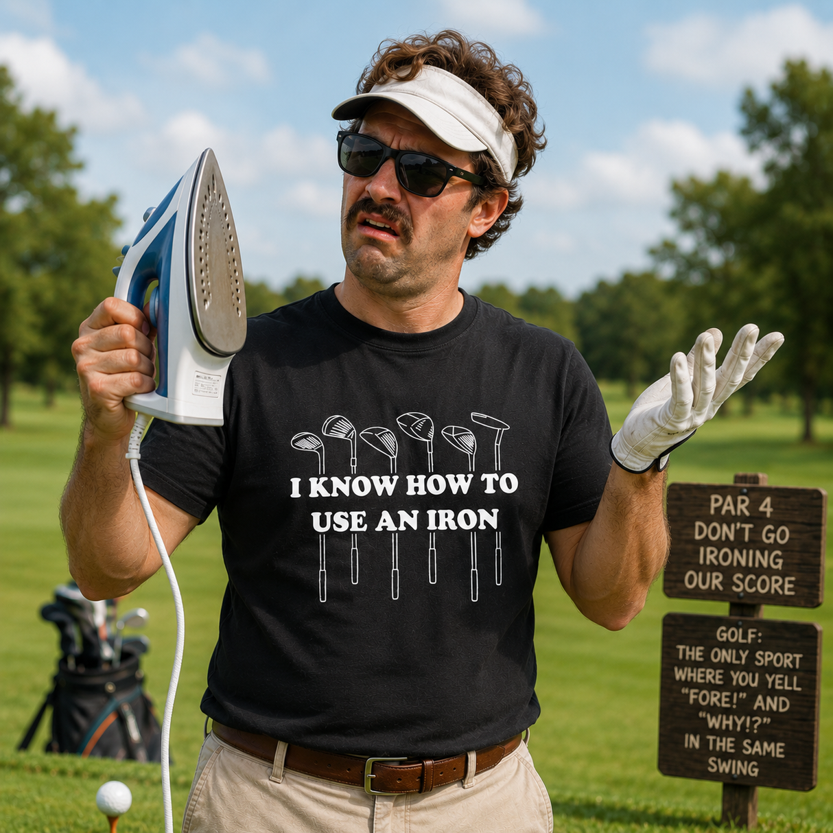 Golf Before Chores Tee