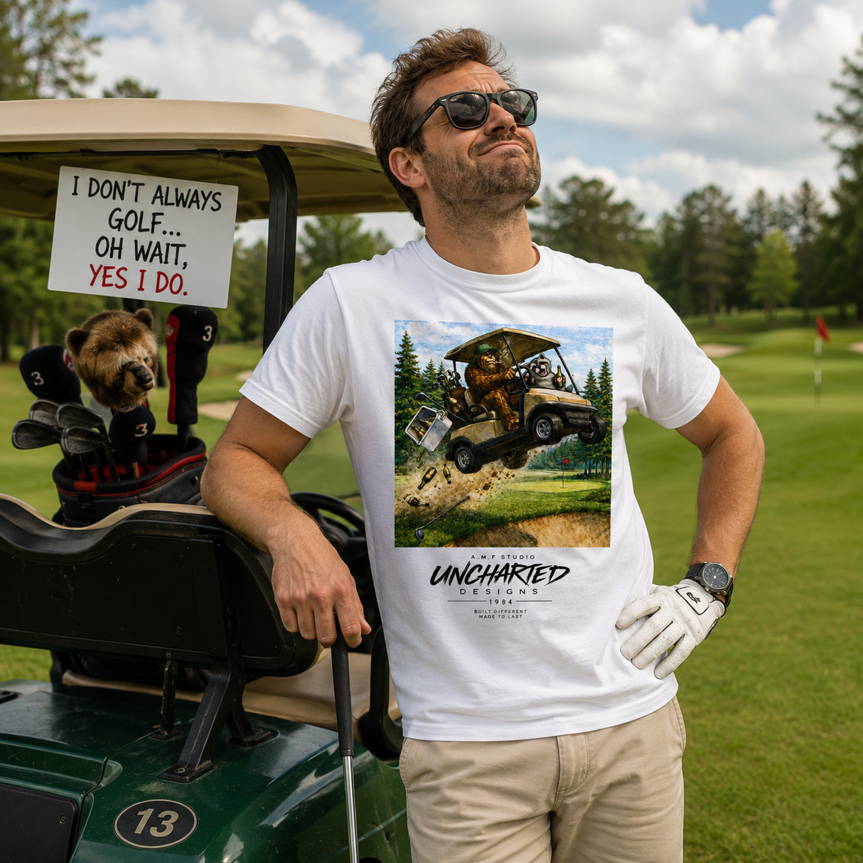 Bigfoot's Golf Day Tee