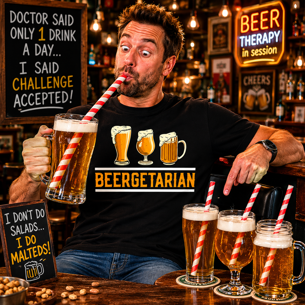 Beergatarian Tee