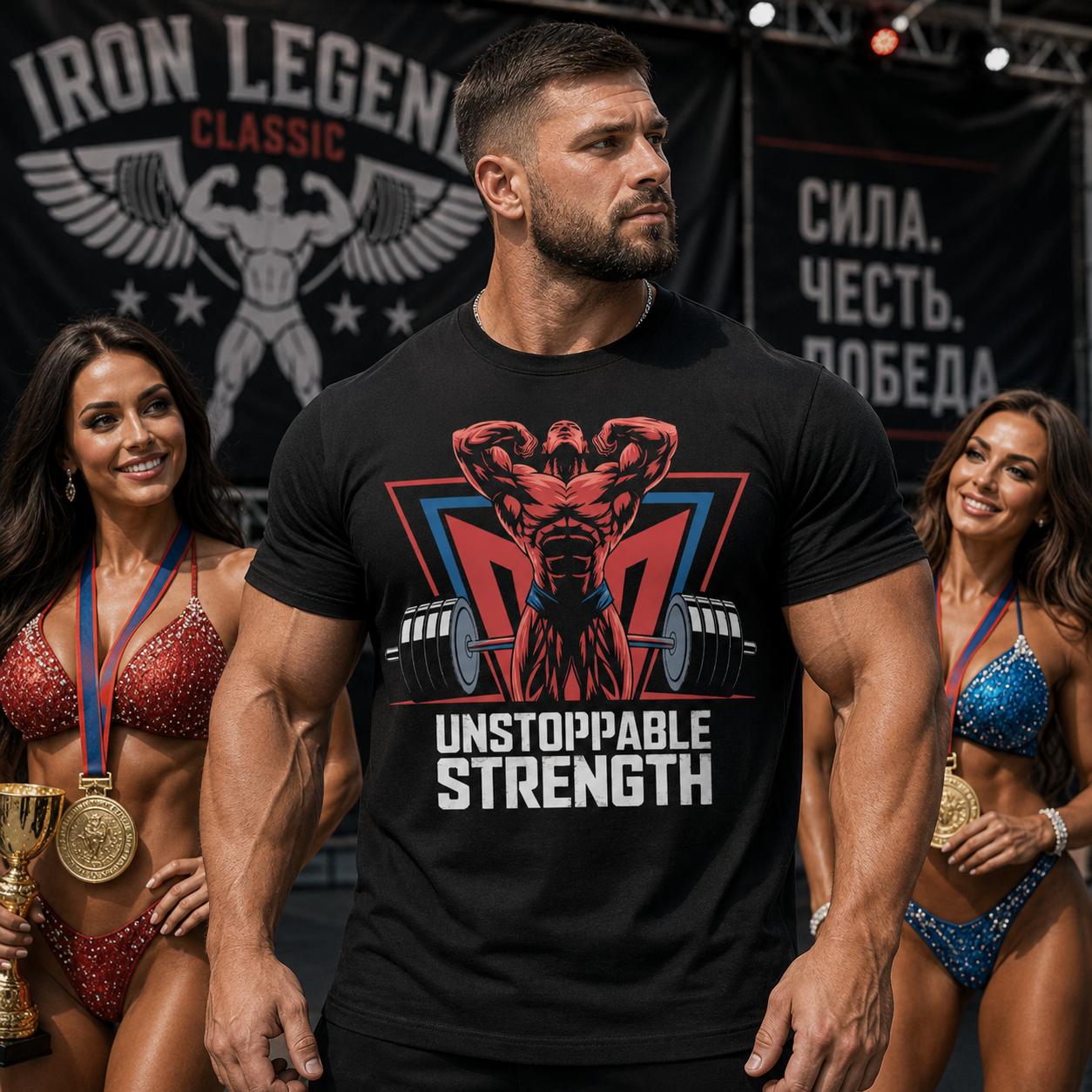 Unstoppable Strength Gym Tee