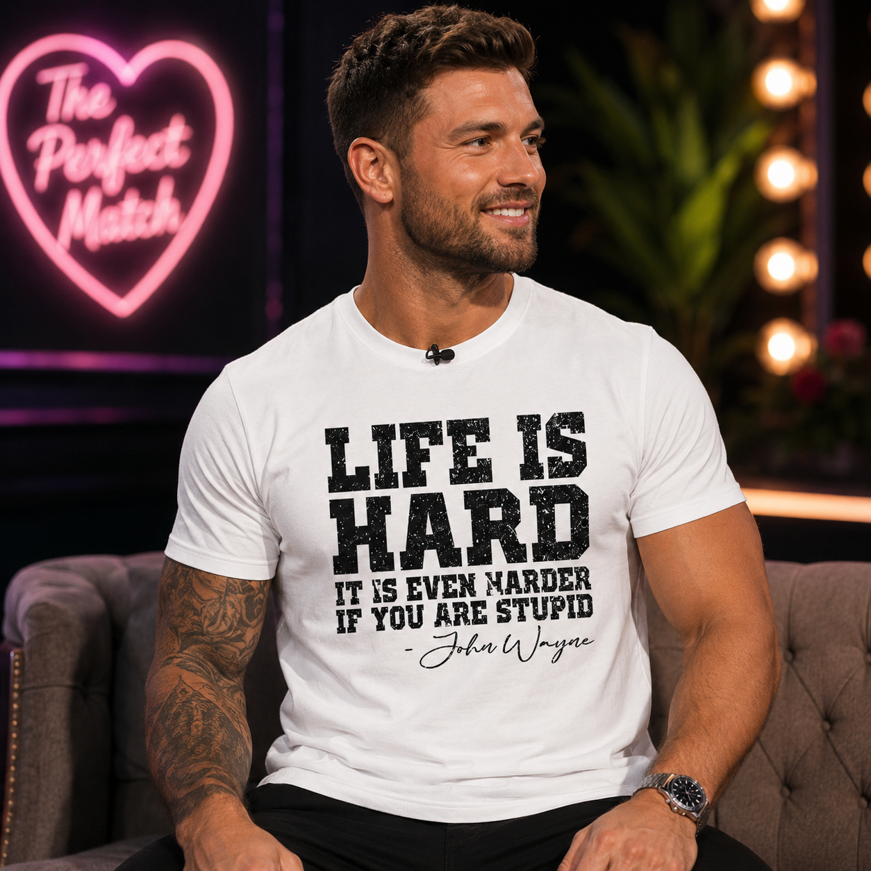Life Is Hard Funny Tee