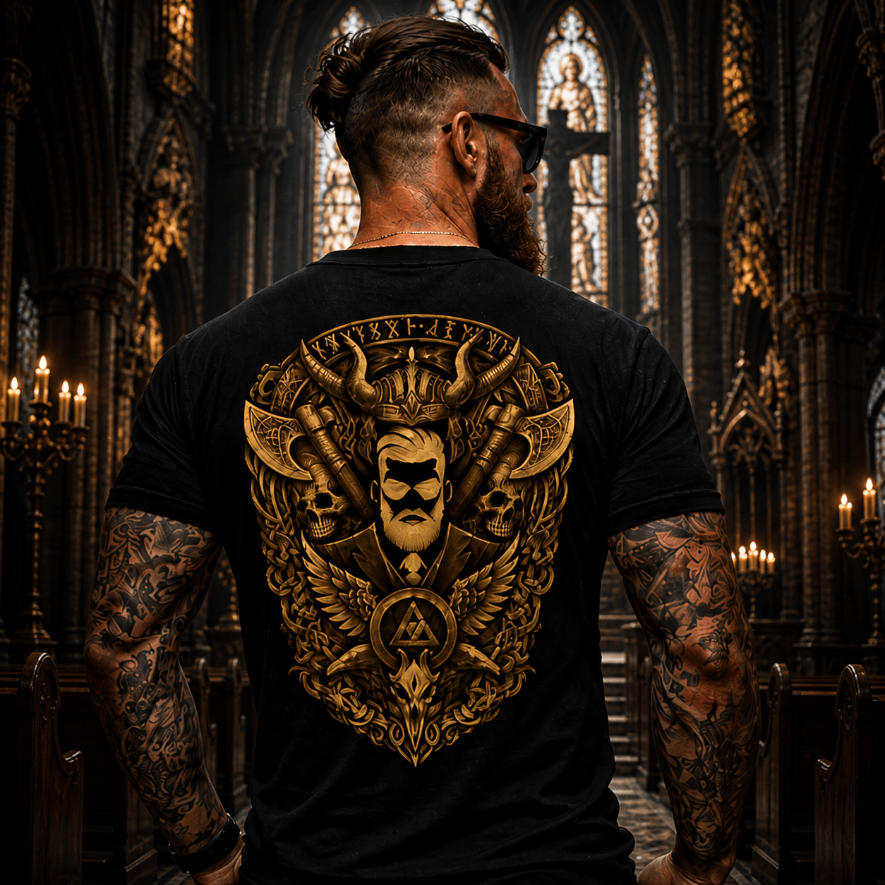 Golden Viking King Tee
