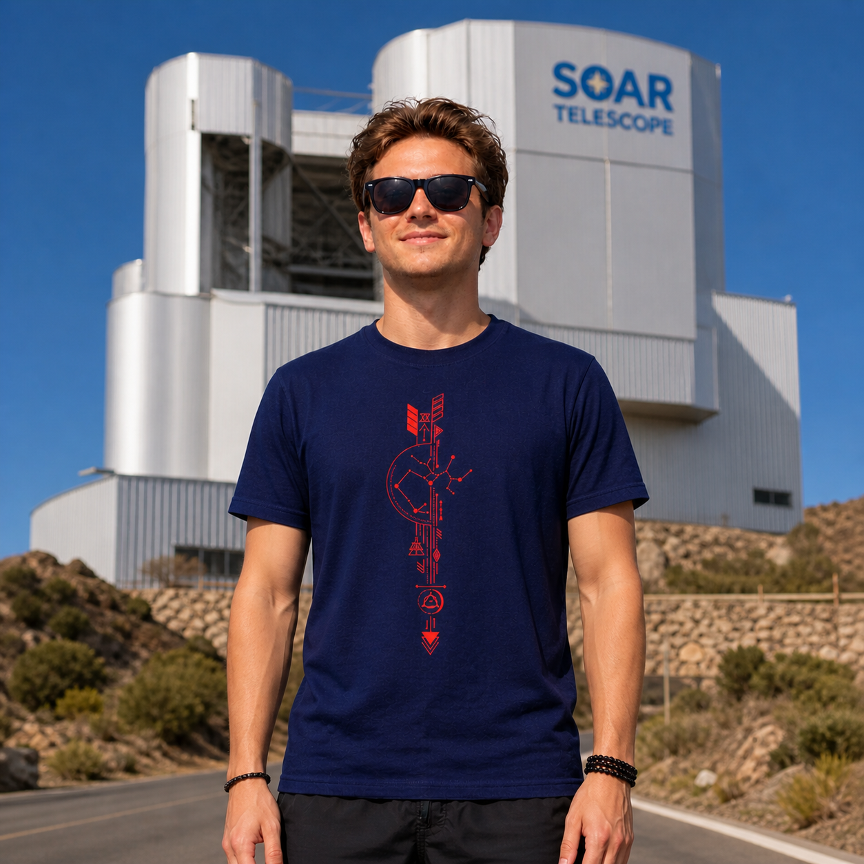 Cosmic Geometry Alignment Tee