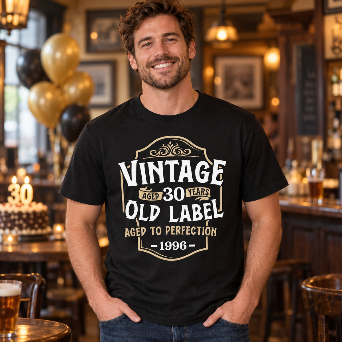 Vintage 1996 30th Birthday T-Shirt