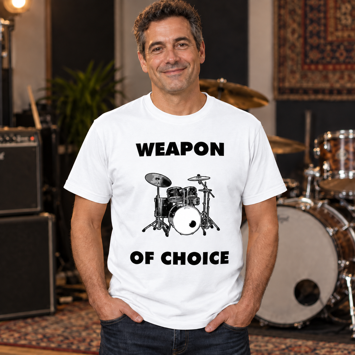 Weapon of Choice Drummer T-Shirt