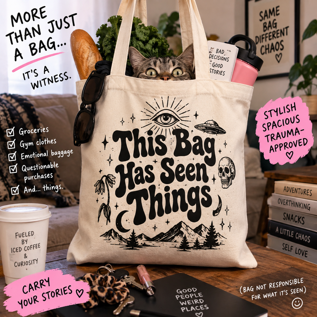Wise Tote Bag