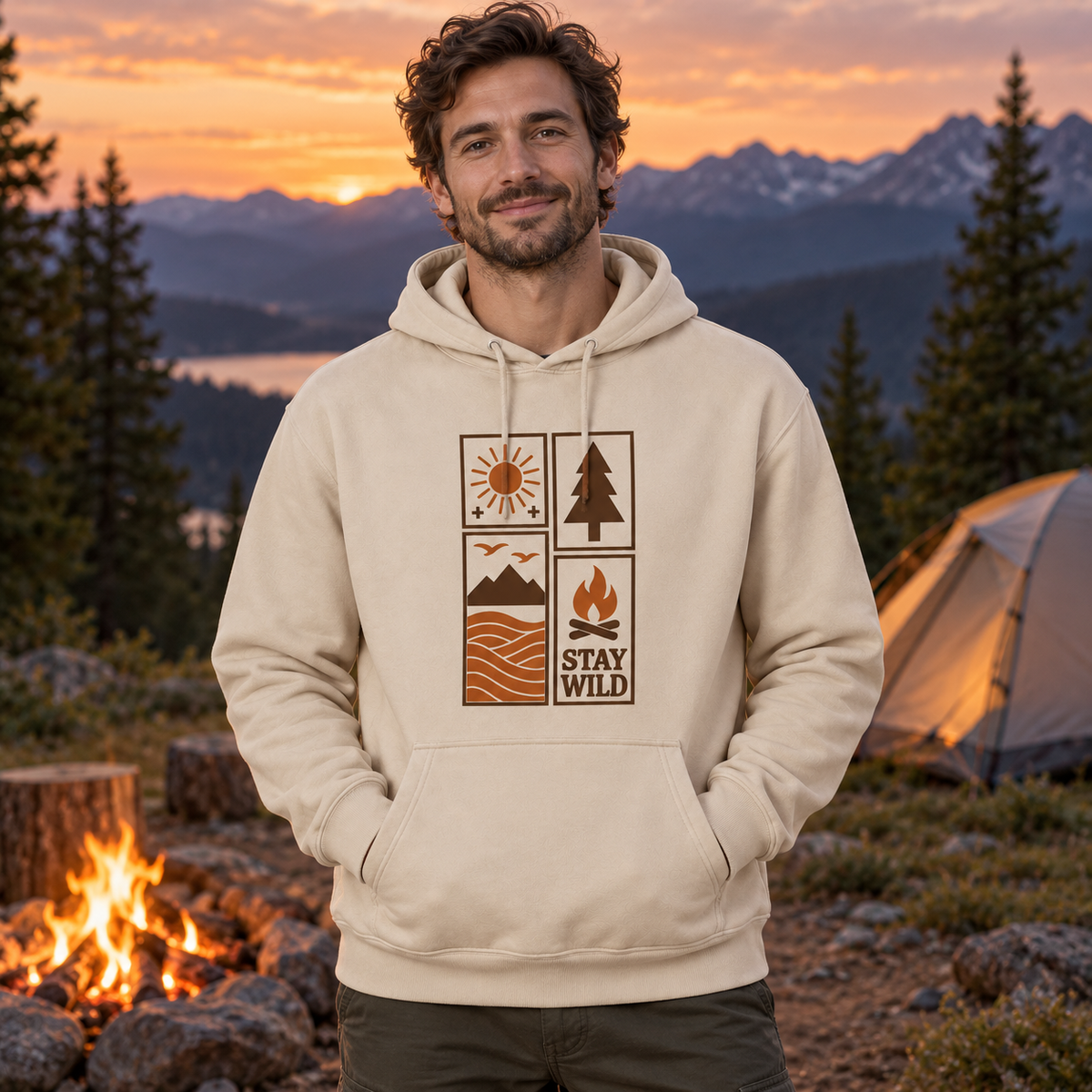Live Wild Hoodie