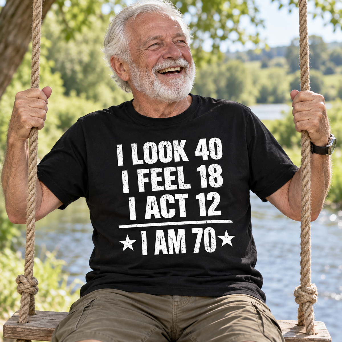 I Look 40, I Feel 18 Tee