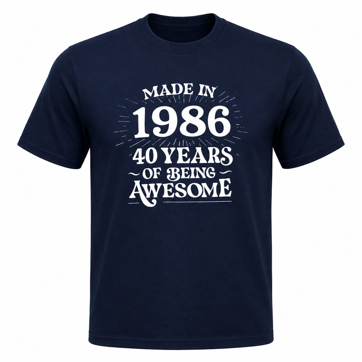 Made in 1986 – 40 Years of Being Awesome Tee