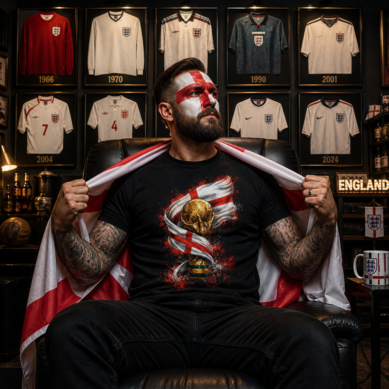 Three Lions Glory Tee