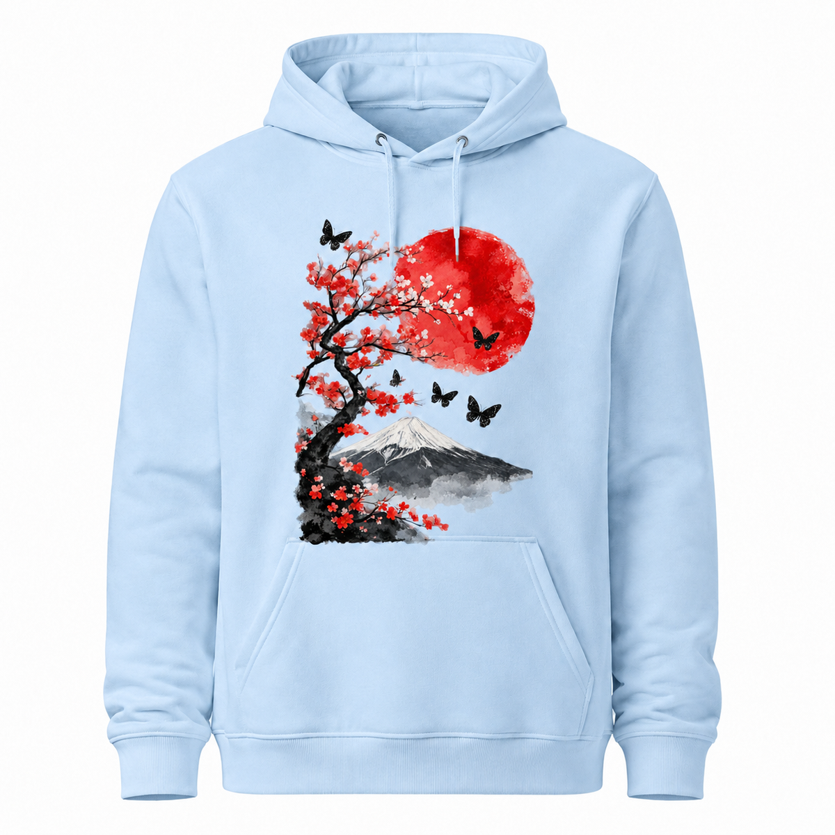 Crimson Fuji Hoodie