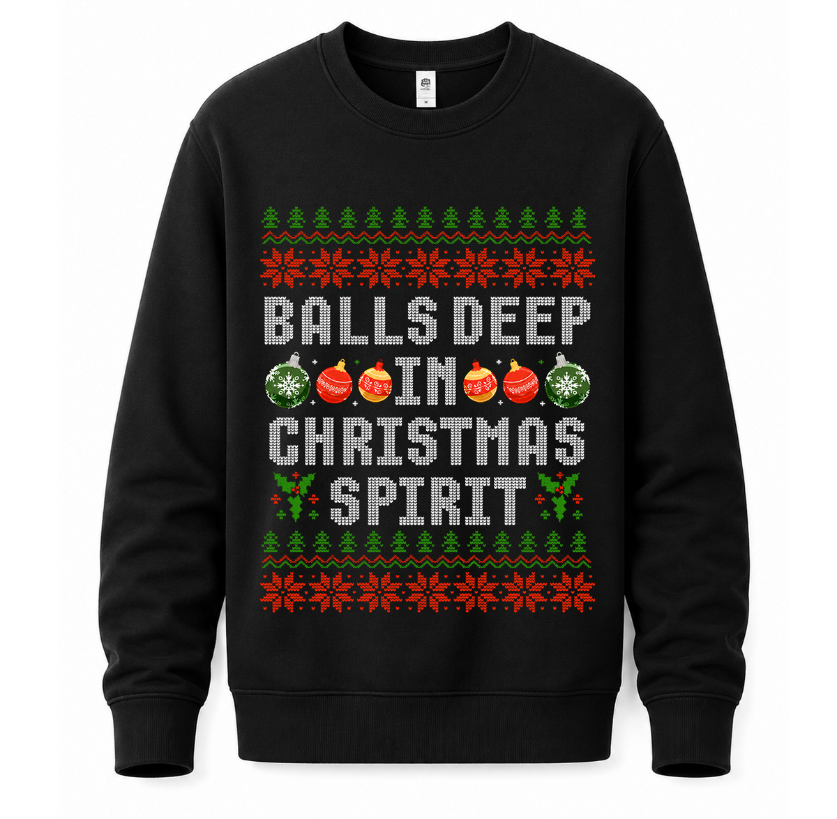 Christmas Spirit (HIM)– Funny Christmas Jumper