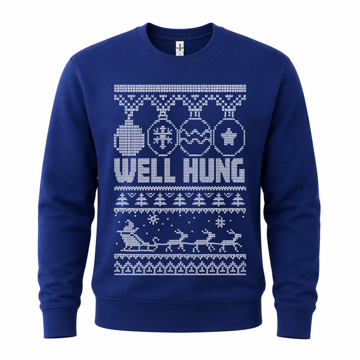 Well Hung – Funny Christmas Jumper