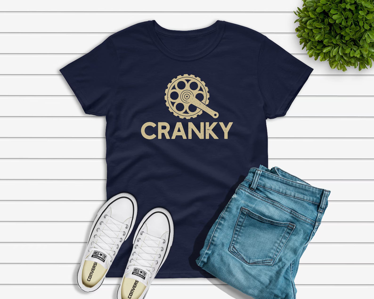 Cranky Cycling Graphic Tee