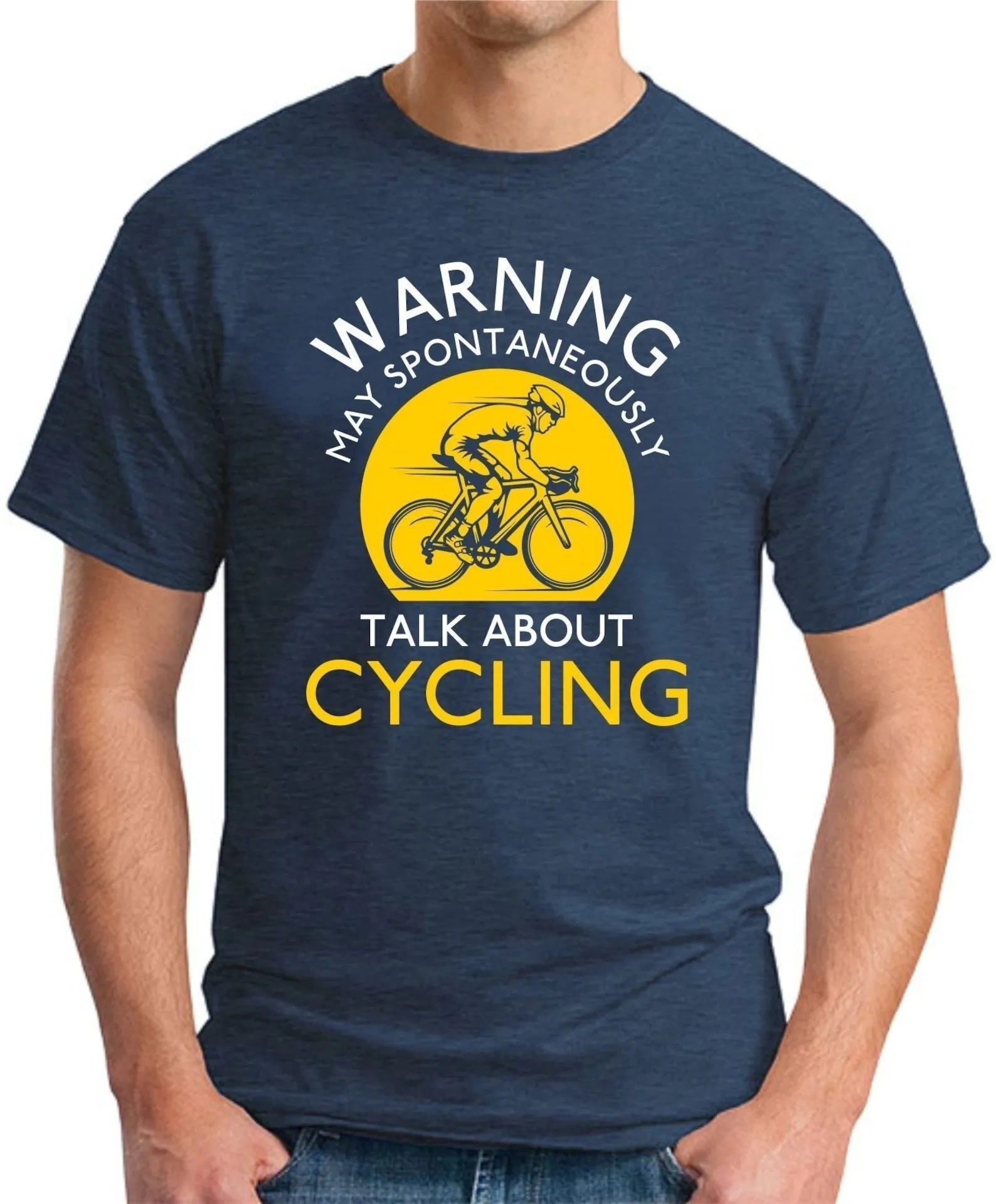 Cycling Warning Humour Tee