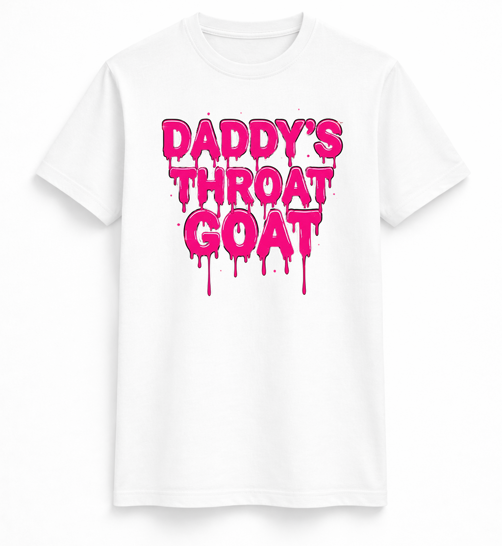 Daddys throat goat tee