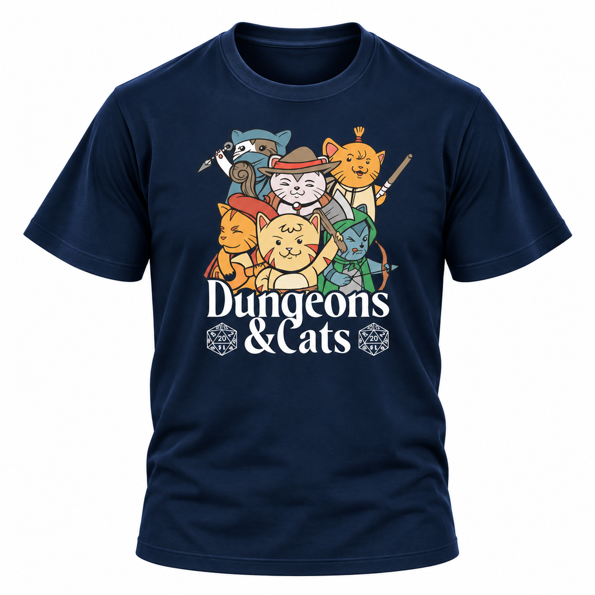 Dungeons and Cats T Shirt