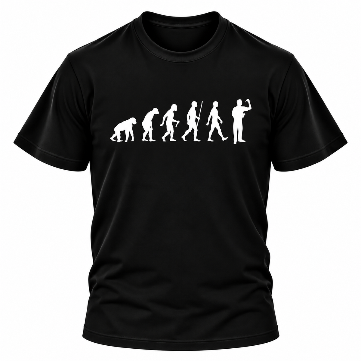 Evolution of a Darts Player Funny T-Shirt
