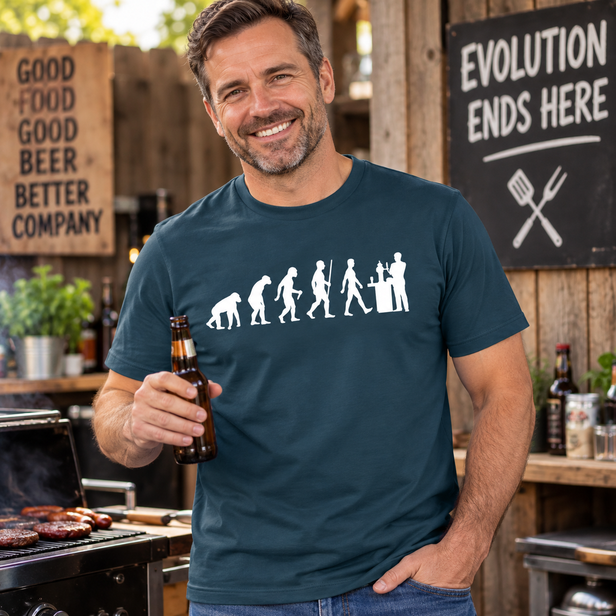 Evolution to the Bar Tee