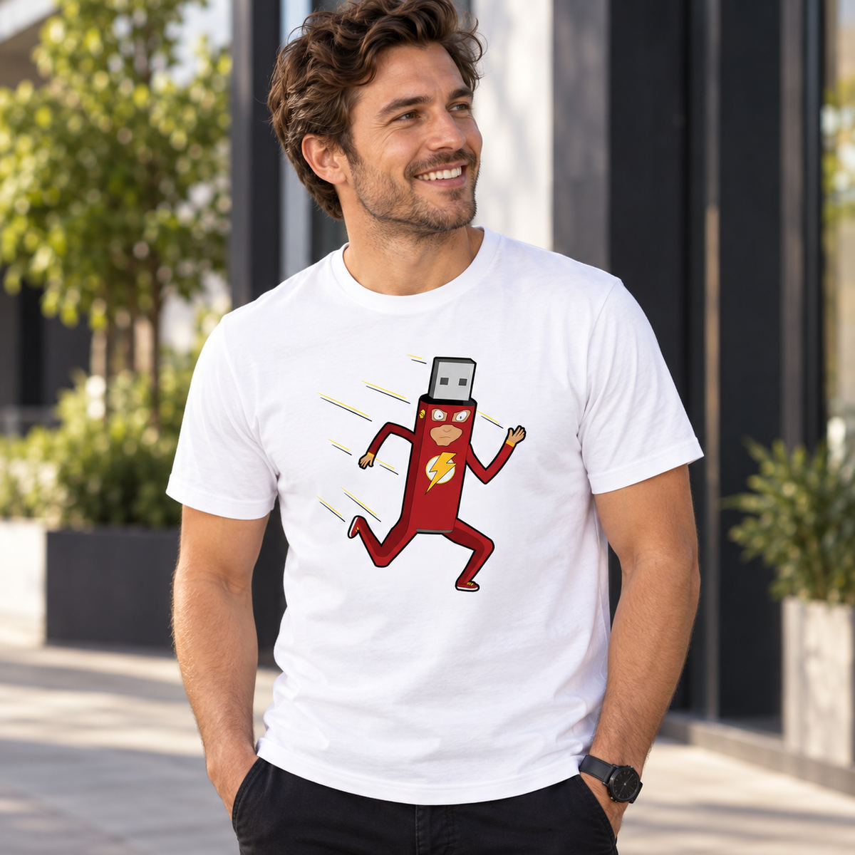 Fastest Flash Drive T-shirt