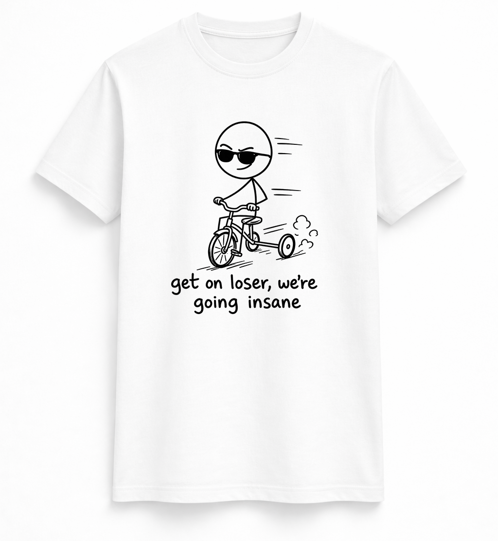 Get On Stick Figure Tee