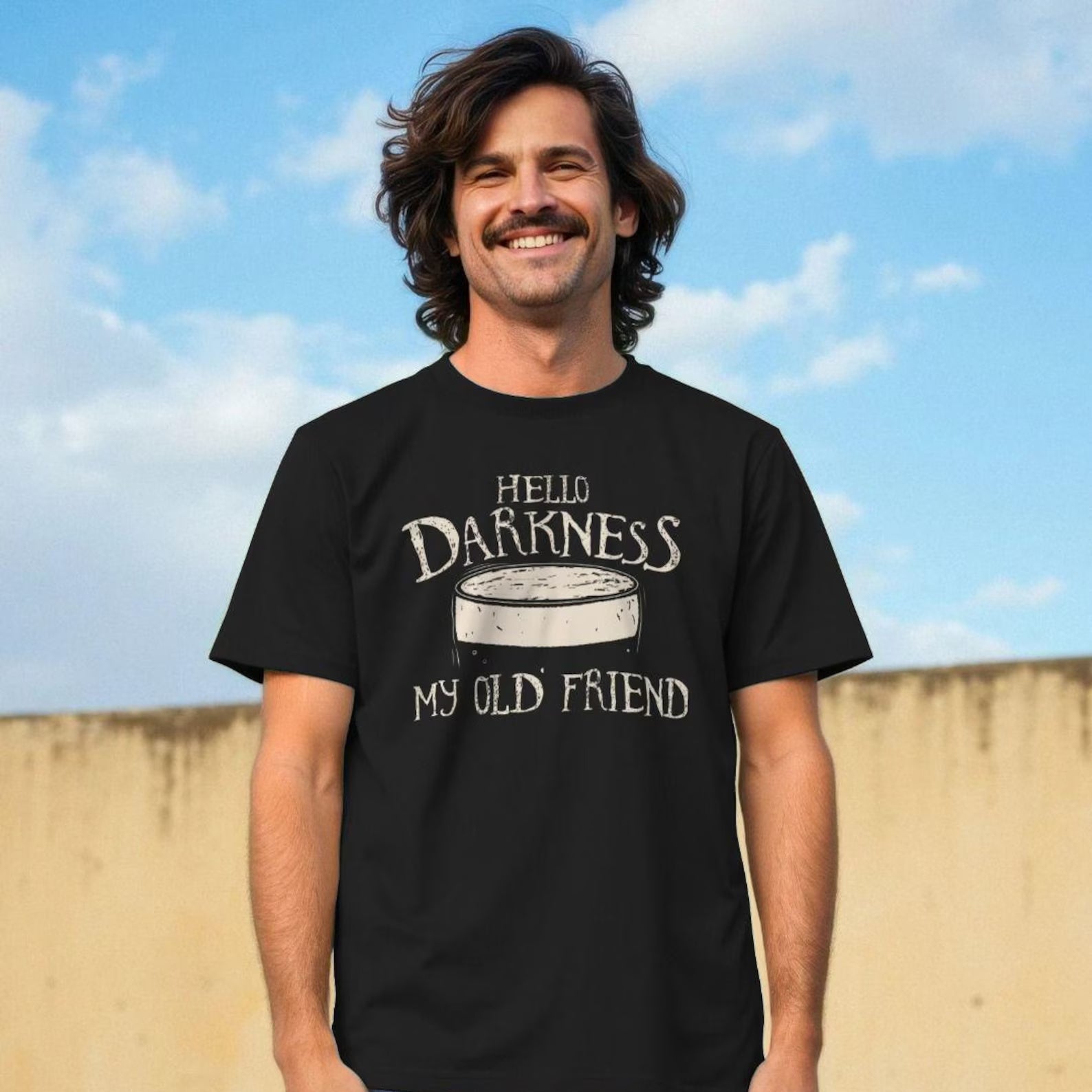 Hello Darkness My Old Friend Coffee T-Shirt