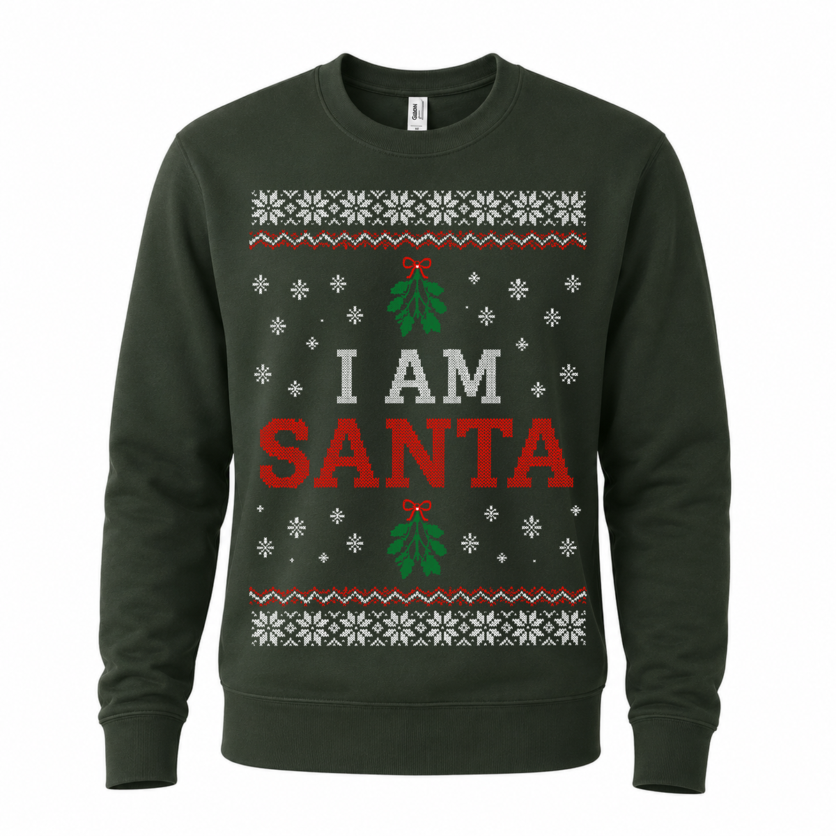 Santa Came Twice (HIS) – Funny Christmas Jumper