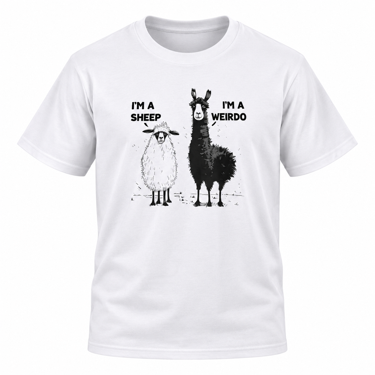 I'm A Sheep I'm A Weirdo T-shirt