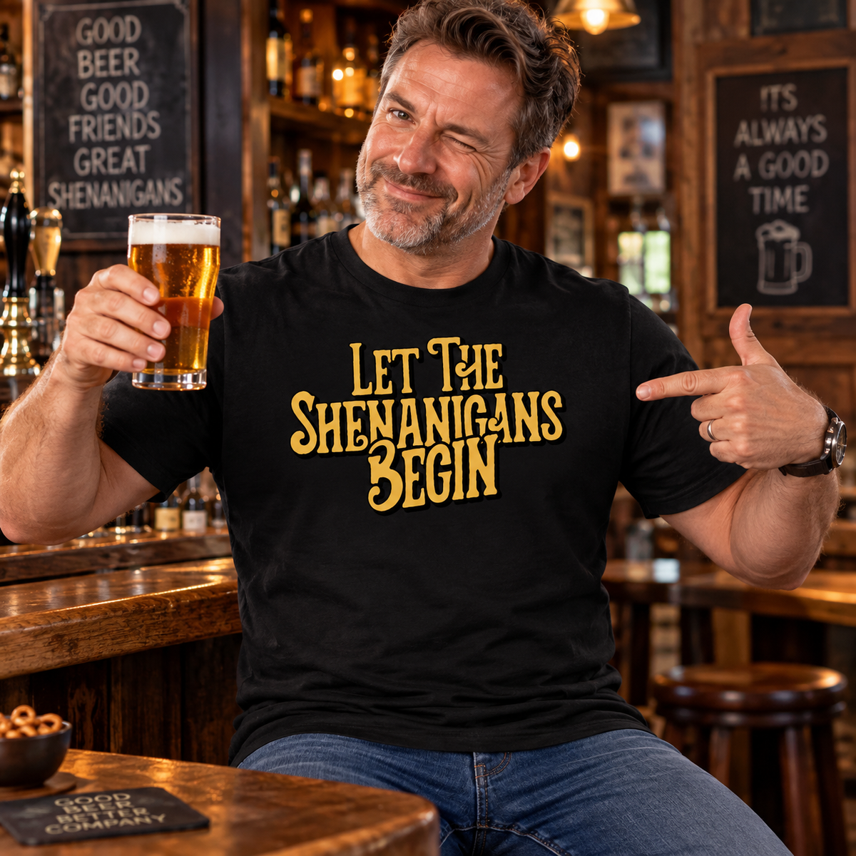 Let The Shenanigans Begin T Shirt