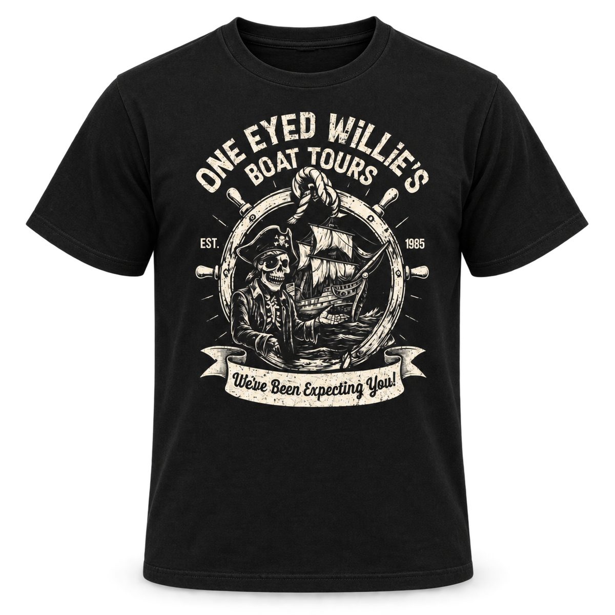 One Eyed Willie's Boat Tours T-Shirt