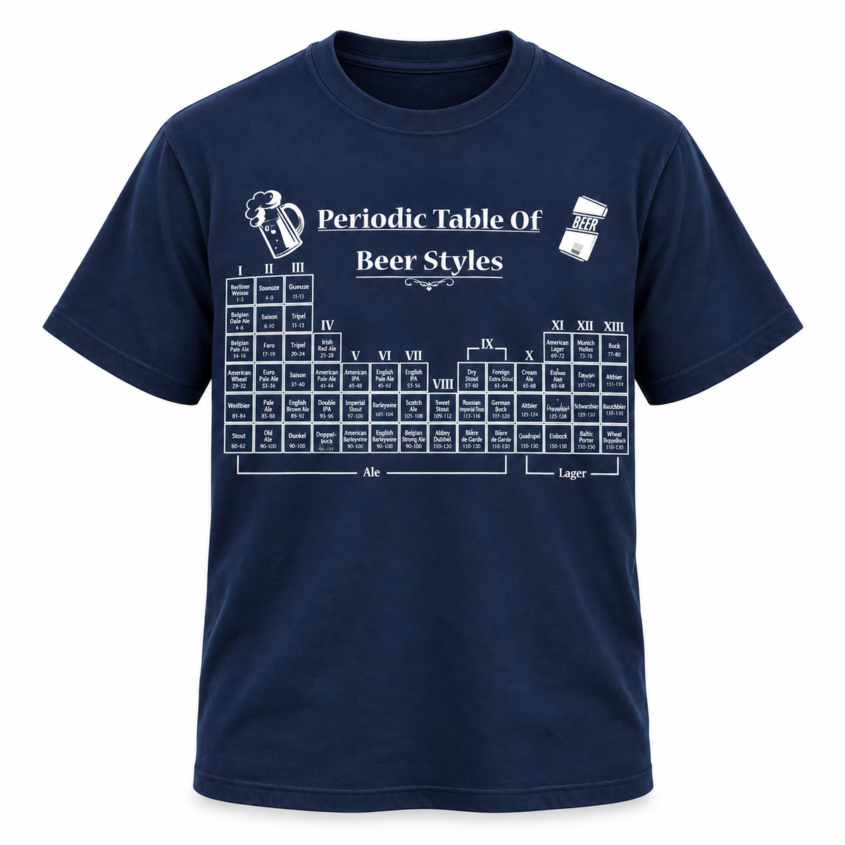 Periodic Table of Beer T-Shirt