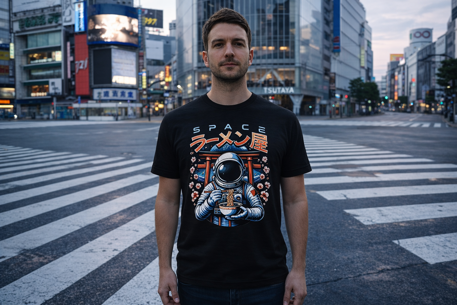 Space Ramen Explorer Graphic Tee
