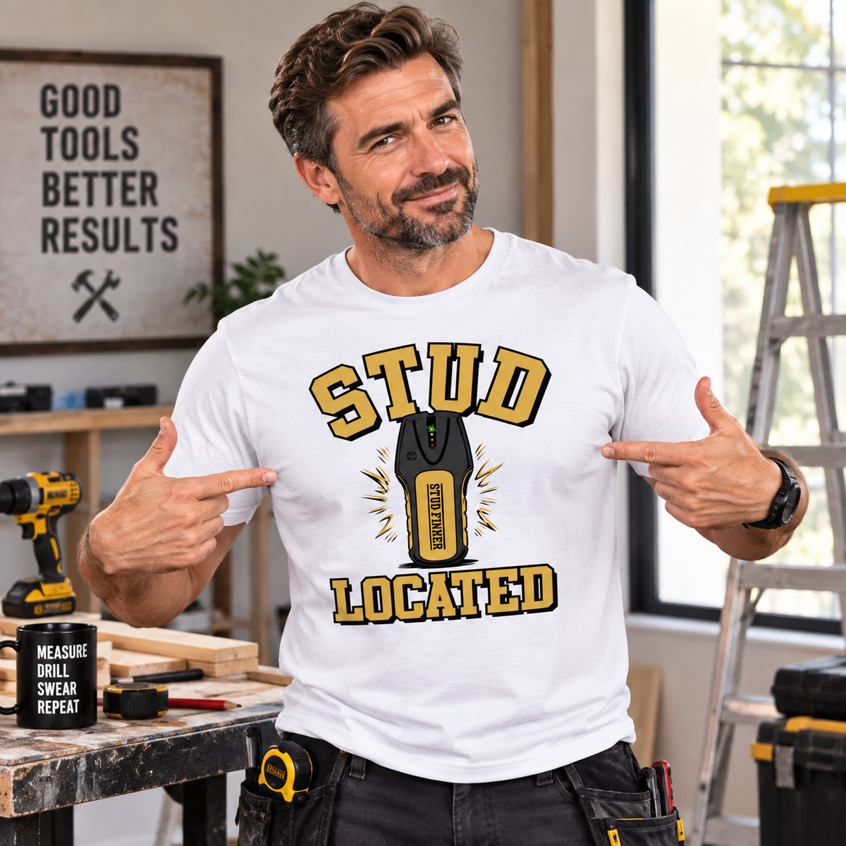Stud Finder DIY T-Shirt