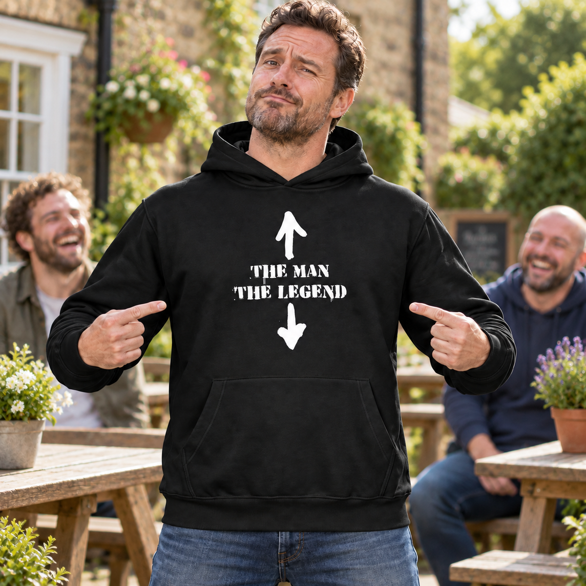 The Man The Legend Hoodie