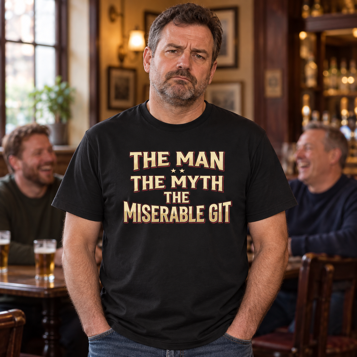 The Man The Myth The Miserable Git T-Shirt