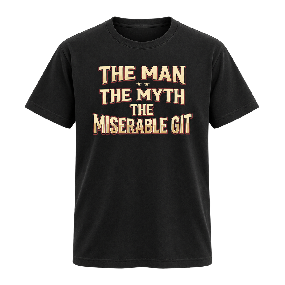 The Man The Myth The Miserable Git T-Shirt